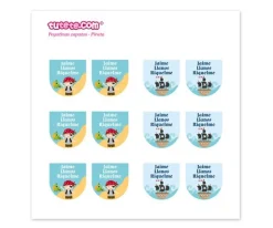 Pack Combinado Termo y Pegatinas Pirata