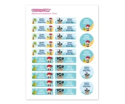 Pack Combinado Termo y Pegatinas Pirata