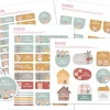 Pack Combinado Termo y Pegatinas The Three Little Pigs