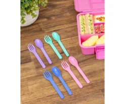 Pack 8 Cubiertos Mini Pastel