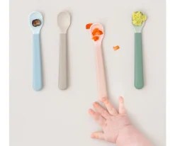 Pack 3 Cucharas para Bebé Fácil Agarre Foodie Powder