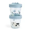 Pack de 2 Contenedores Porta Alimentos Tiny Farm Blue