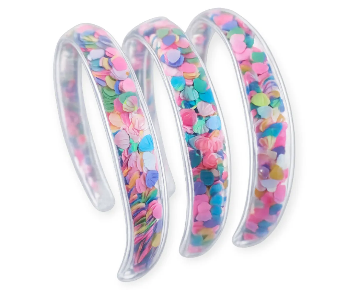 Pack 3 Diademas Transparentes Verano