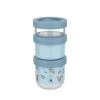 Pack 3 Dispensadores de Comida Apilable Mio Forest Friends
