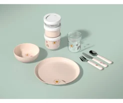 Pack 3 Dispensadores de Comida Apilable Mio Sunshine & Rainbow