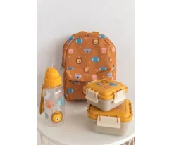Pack Mochila Infantil + Botella Plástico Animal Friends