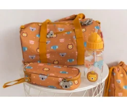Pack Mochila Infantil + Botella Plástico Animal Friends