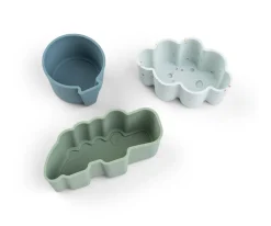 Pack 3 Moldes Silicona Happy Clouds Blue