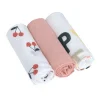 Pack 3 Muselinas Happy Fruits Cherry 80 cm