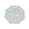 Paraguas Manual Infantil Bluey Transparente Burbuja