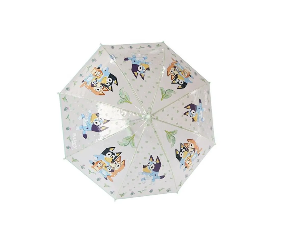 Paraguas Manual Infantil Bluey Transparente Sage