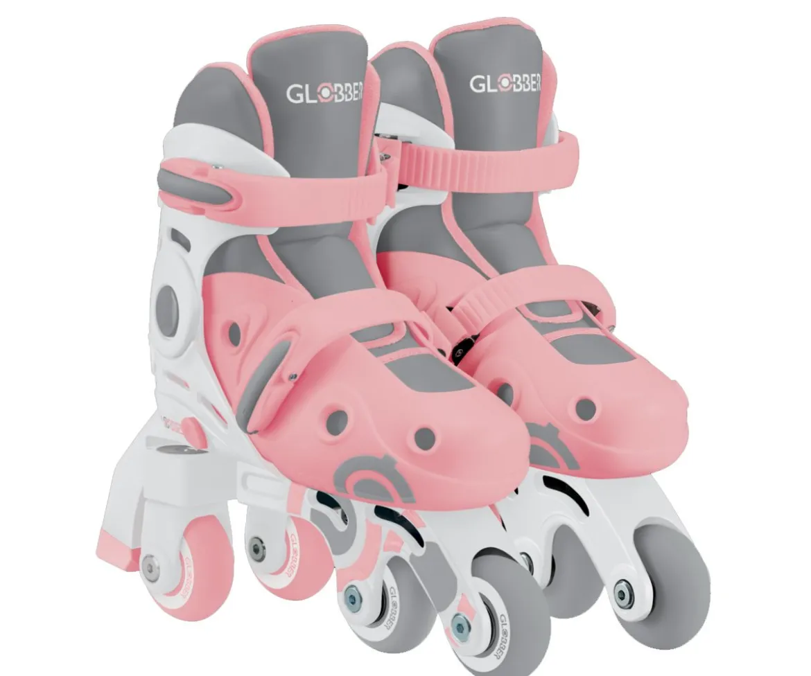 Patines en Línea Globber 2 en 1 Rosa T.30-33