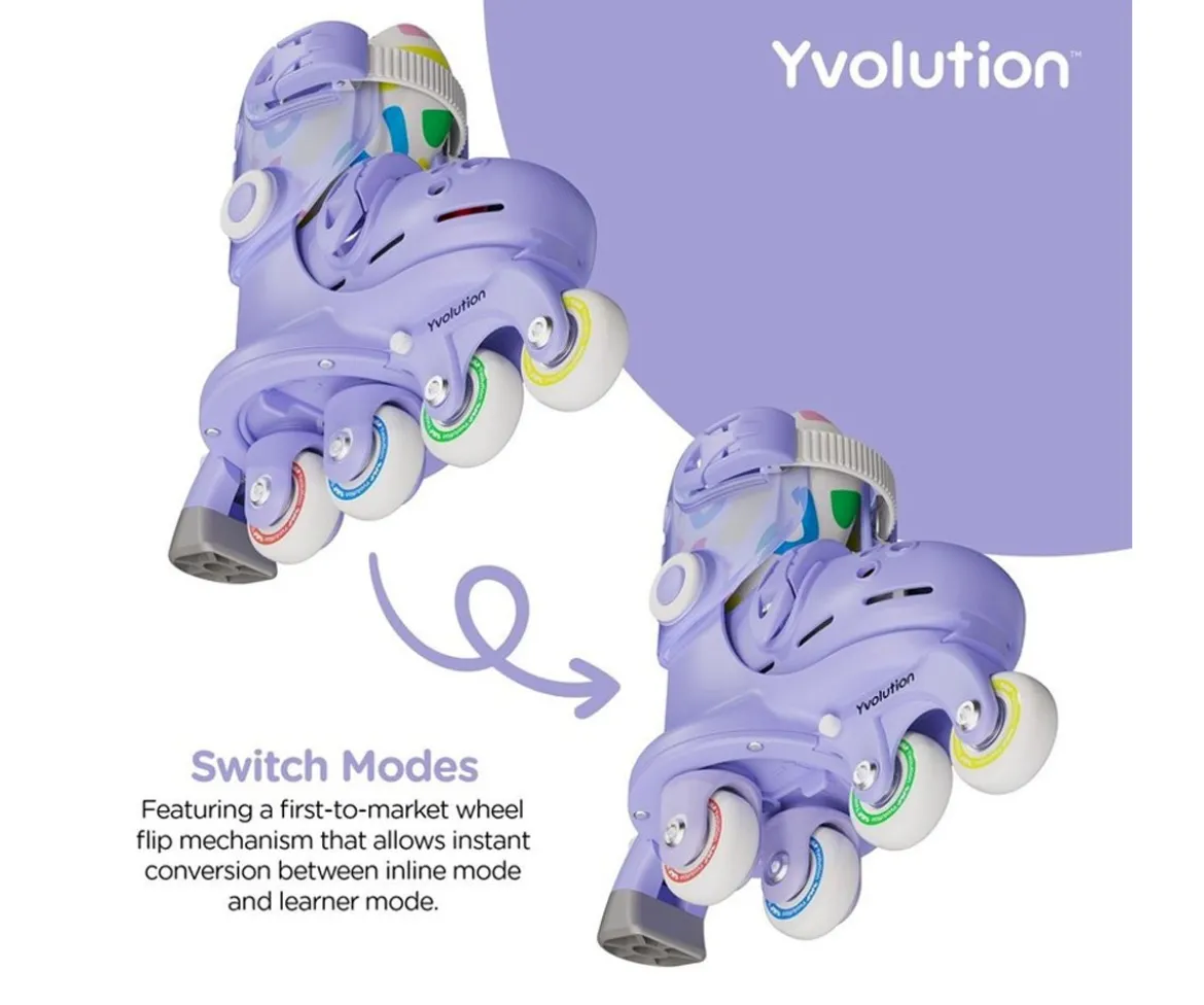 Patines Twista Lila 23-28 Yvolution