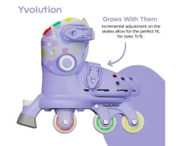 Patines Twista Lila 23-28 Yvolution