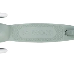 Patinete Banwood Eco + Cesta Pin & Ride Clay y Pines Dinosaurios