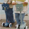 Patinete Banwood Eco + Cesta Pin & Ride Deep Sea y Pines Espacio