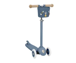 Patinete Banwood Eco + Cesta Pin & Ride Deep Sea y Pines Espacio