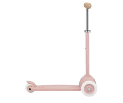 Patinete Banwood Eco + Cesta Pin & Ride Dusty Rose y Pines Flores