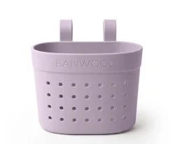 Patinete Banwood Eco + Cesta Pin & Ride Lavender y Pines Magia