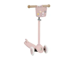 Patinete Banwood Eco + Cesta Pin & Ride Lavender y Pines Magia