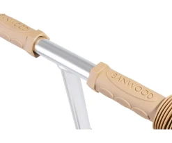 Patinete Banwood Eco + Cesta Pin & Ride Raspberry y Pines Magia