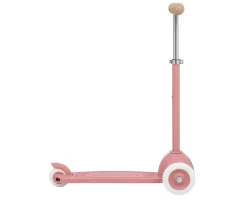 Patinete Banwood Eco + Cesta Pin & Ride Raspberry y Pines Magia