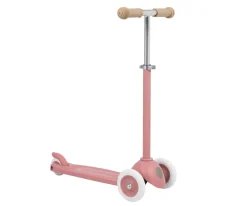 Patinete Banwood Eco + Cesta Pin & Ride Raspberry y Pines Magia