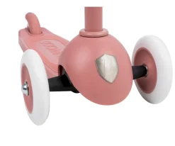 Patinete Banwood Eco + Cesta Pin & Ride Raspberry y Pines Magia