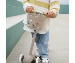 Patinete Banwood Eco + Cesta Pin & Ride Sand y Pines Dinosaurios