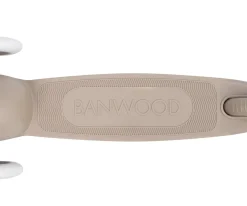 Patinete Banwood Eco + Cesta Pin & Ride Sand y Pines Dinosaurios