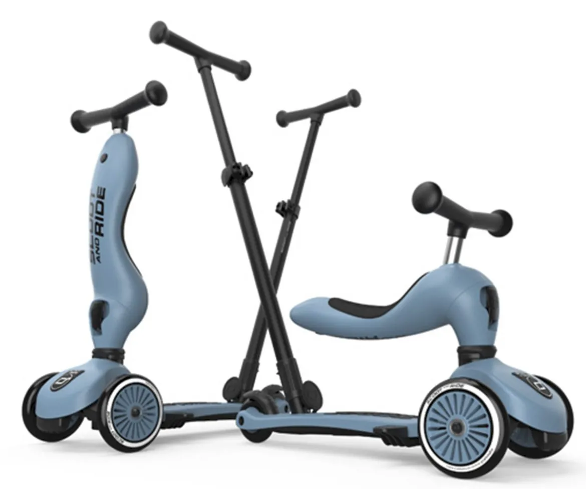 Patinete Highwaykick 1 Push and Go Steel