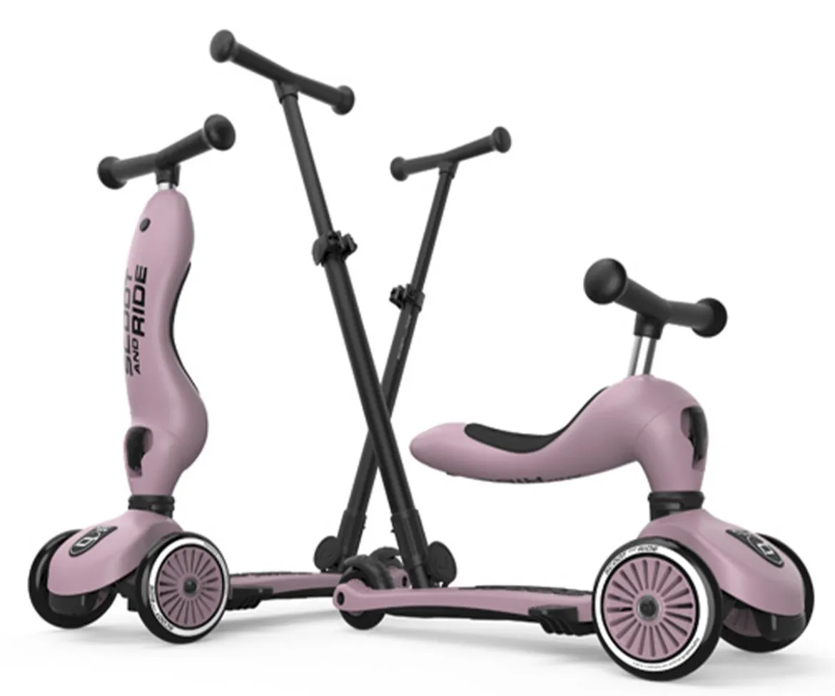 Patinete Highwaykick 1 Push and Go Wildberry