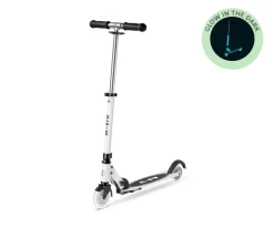 Patinete Micro Sprite Glow LED White