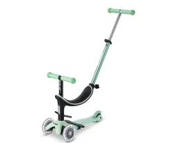 Patinete Mini 4 en 1 Deluxe LED Menta