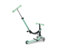 Patinete Mini 4 en 1 Deluxe LED Menta