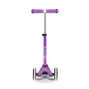 Patinete Mini Micro Deluxe Lila Led