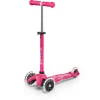 Patinete Mini Micro Deluxe Rosa Luces LED