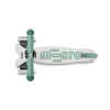 Patinete Plegable Mini Micro Deluxe Eco Verde Pistacho Luces LED
