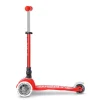 Patinete Plegable Mini Micro Deluxe Rojo Luces LED