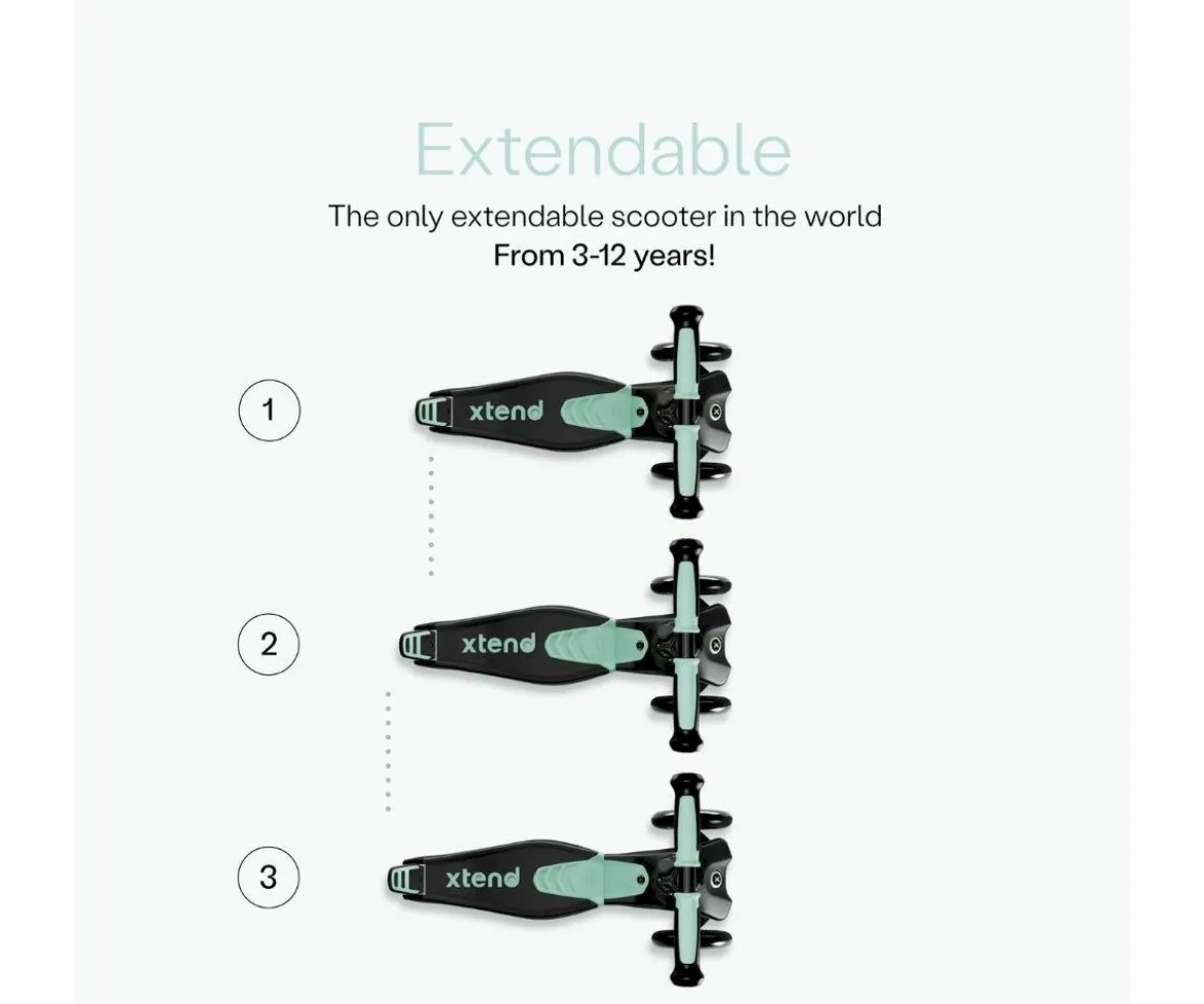 Patinete Xtend Scooter-Ride On Soft Mint
