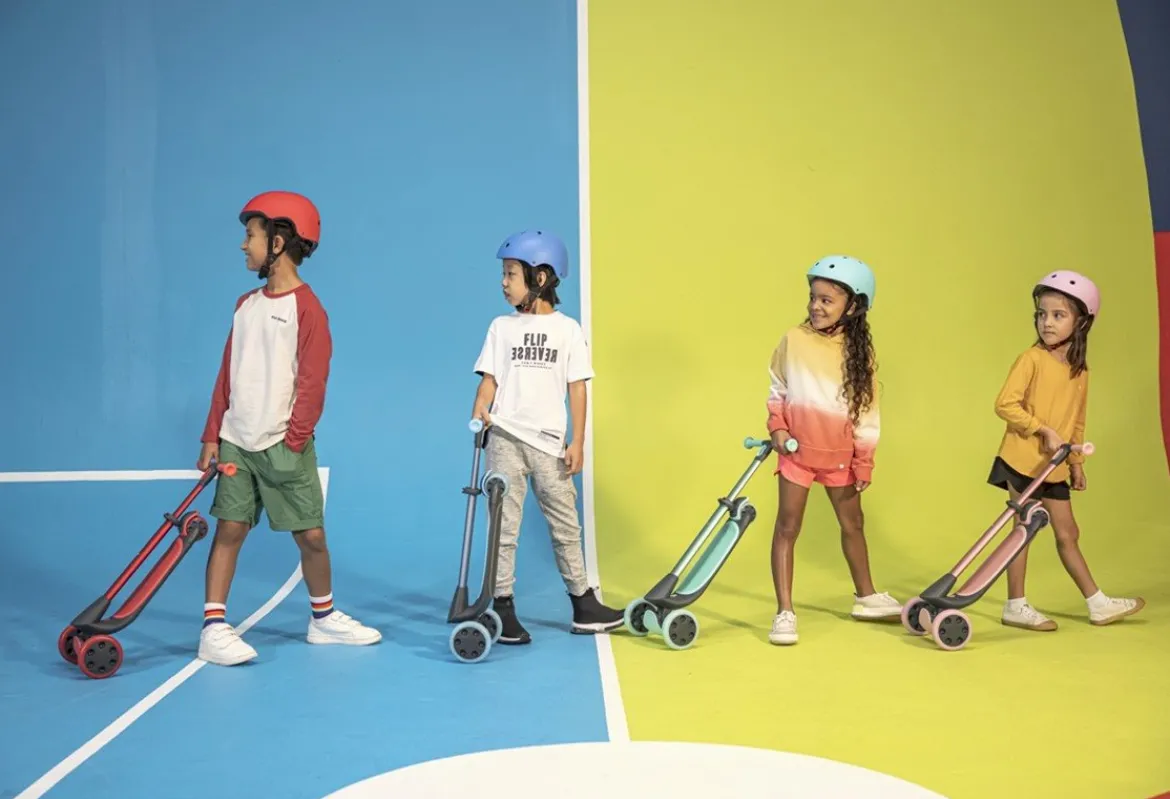 Patinete Yglider Nua Rojo Yvolution
