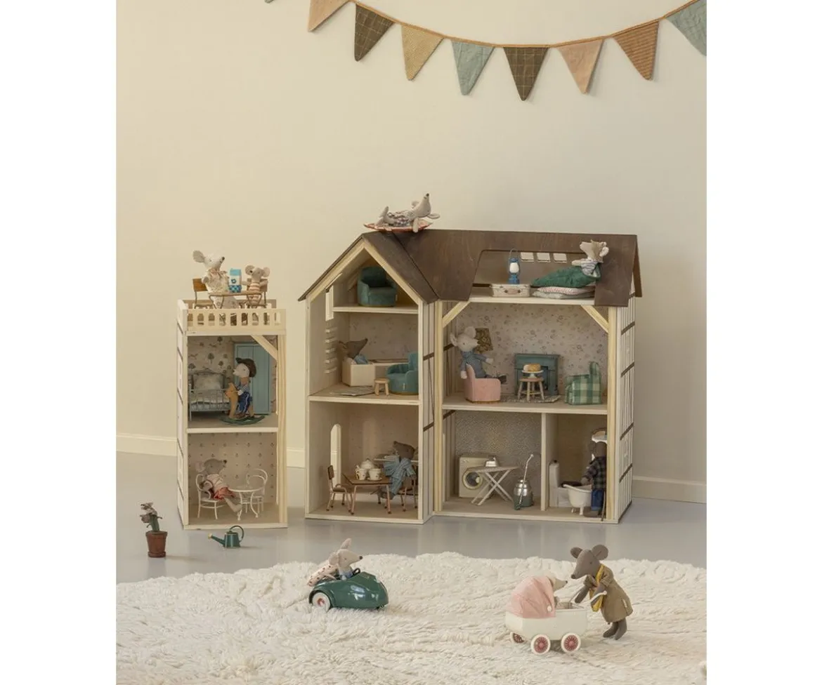 Pegatina de Papel para Pared Granja en Miniatura Mouse Hole