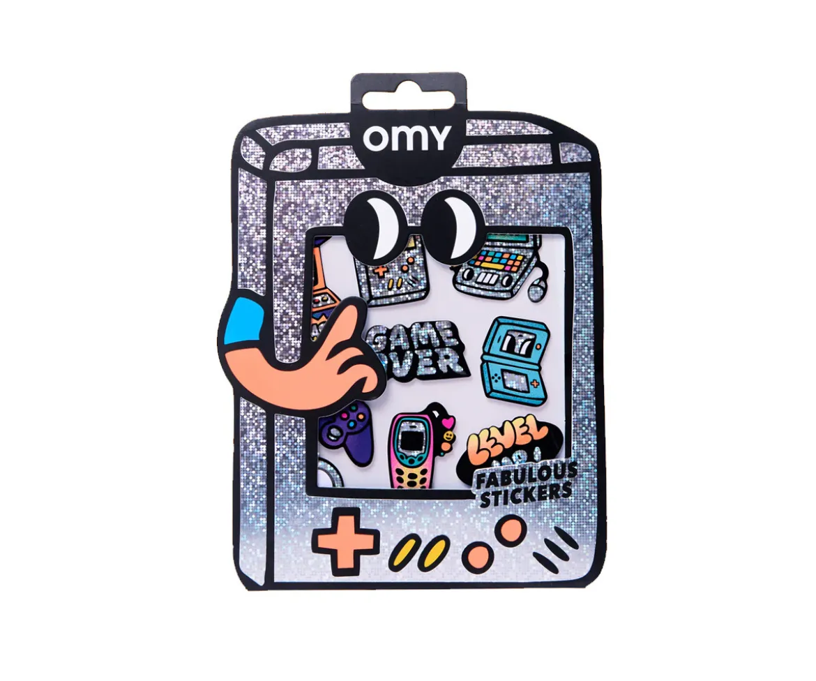 Pegatinas Fluorescentes Big Game Boy