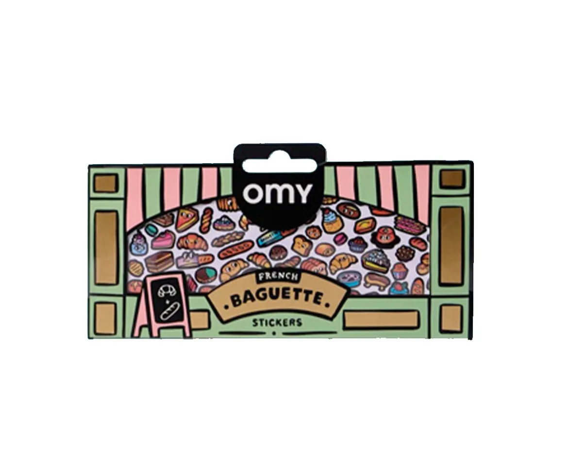 Pegatinas Fluorescentes Boutique Baguette