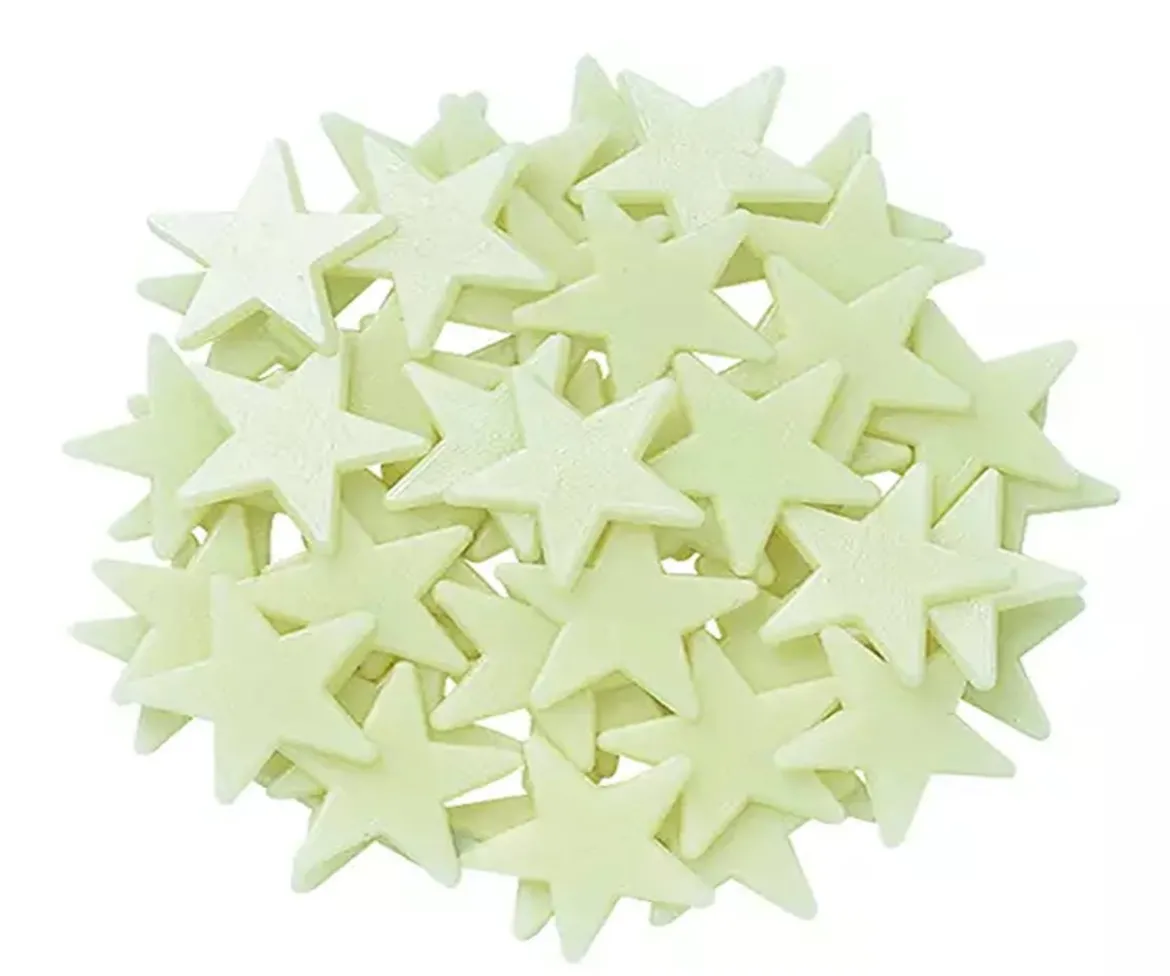Pegatinas Fluorescentes Estrellitas