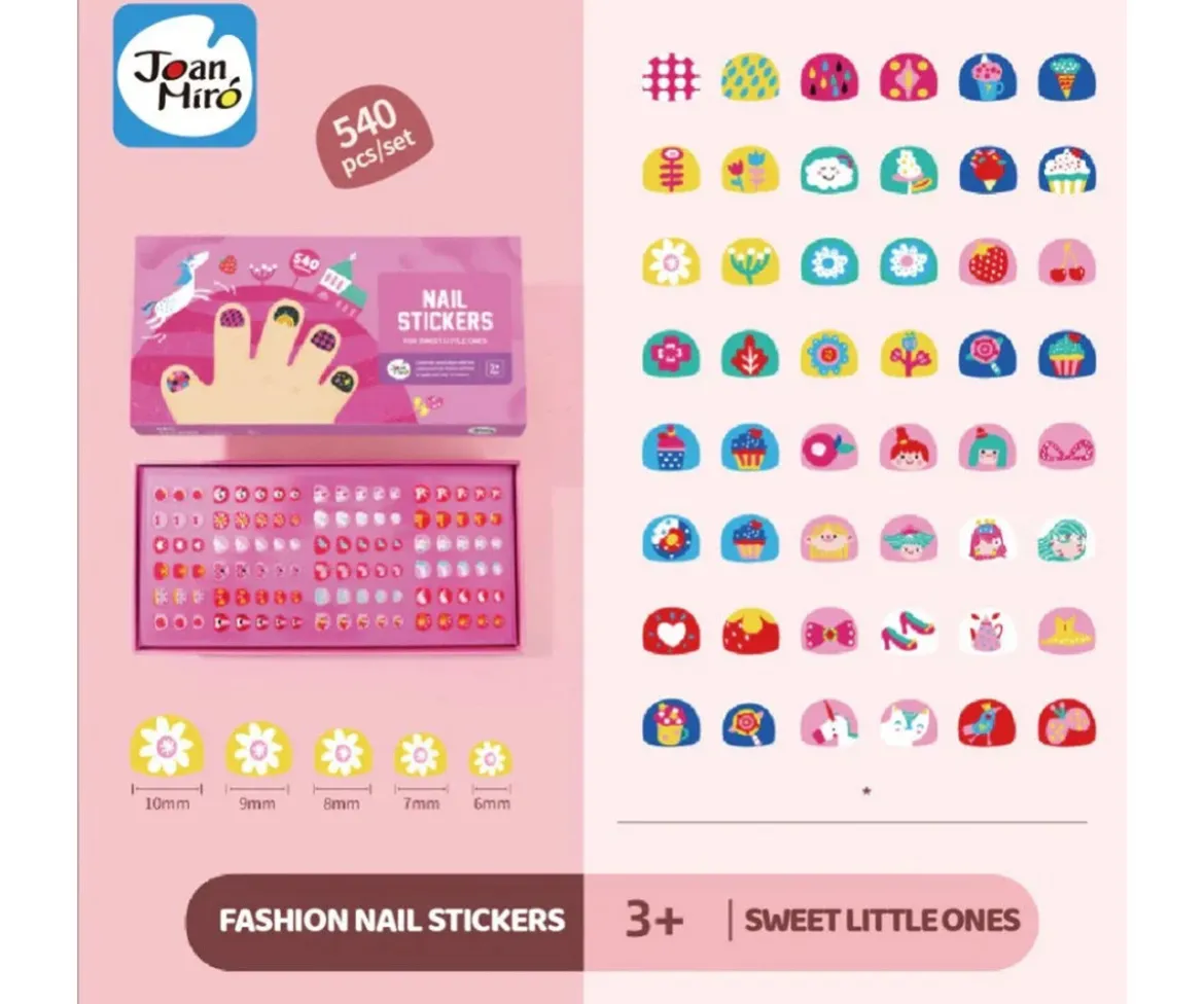 540 Pegatinas Infantiles para Uñas Sweet Little Ones