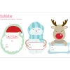3 Pegatinas Navideñas para Regalos Papá Noel