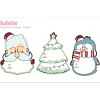 3 Pegatinas Navideñas para Regalos Papá Noel-2