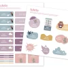 29 Pegatinas para Objetos Fantastic Girl