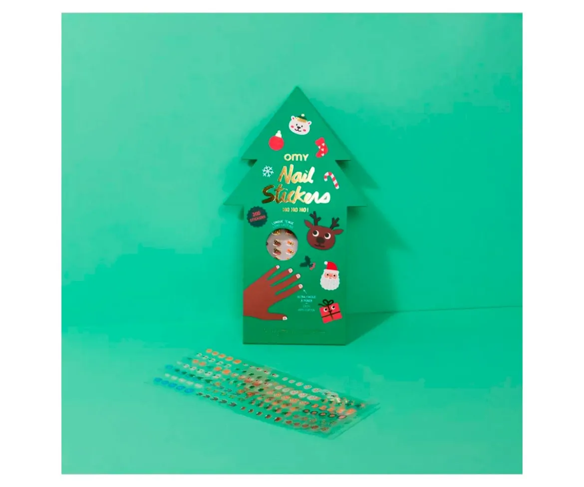 Pegatinas para Uñas Omy Ho Ho Ho